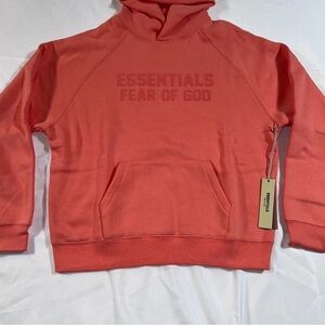 Essentials‎ Coral Hoodie